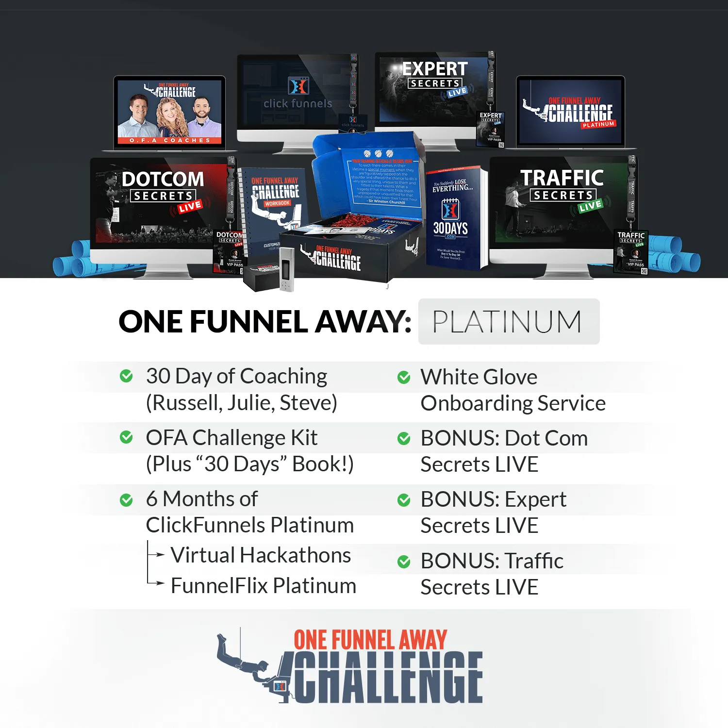 One Funnel Away Challenge Platinum discount for ClickFunnels