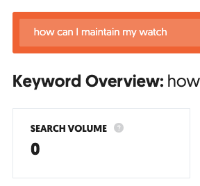 keyword breakdown search example